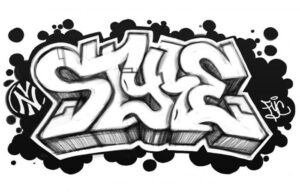 graffiti-clipart-a-graffiti-font-with-the-word-in-white-and-black