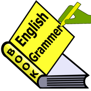 grammar-clipart-a-book-with-green-pen-and-yellow-bookmark