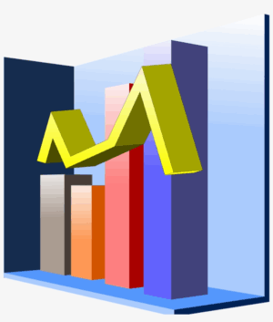 graph-clipart-a-bar-chart-with-green-arrow-pointing-upward