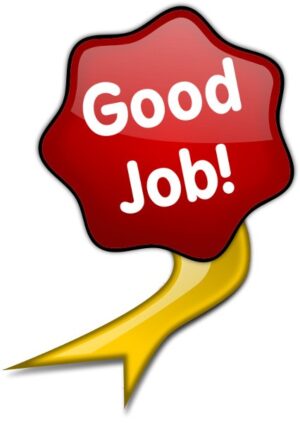 great-job-clipart-a-red-and-yellow-sticker-with-the-words-good-job
