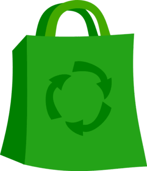 green-clipart-a-green-shopping-bag-with-recal