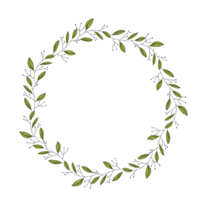 greenery-clipart-a-wreath-made-of-leaves-and-berries