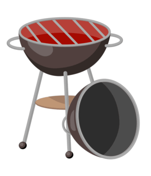 grill-clipart-a-barbecue-grill-with-pan-and