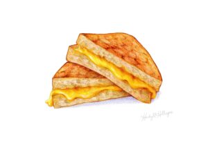 grilled-cheese-clipart-a-drawing-of-sandwich-with-cheese-and-sauce