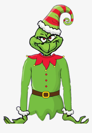 grinch-clipart-free-a-cartoon-character-in-green-suit-and-red-hat