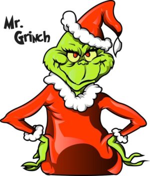 grinch-clipart-free-a-cartoon-character-in-santa-hat
