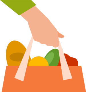groceries-clipart-a-hand-picking-bag-of-fruit-from