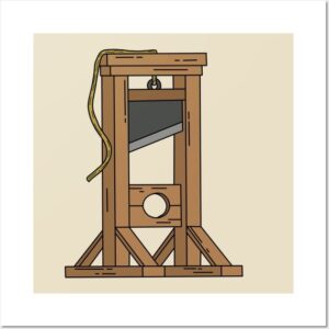 guillotine-clipart-a-wooden-frame-with-blackboard-on-it