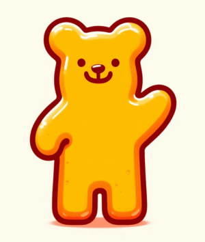 gummy-bear-clipart-a-cartoon-bear-with-big-smile