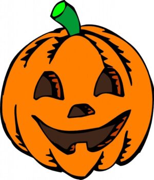 halloween-clipart-free-a-pumpkin-with-green-leaf-on-top