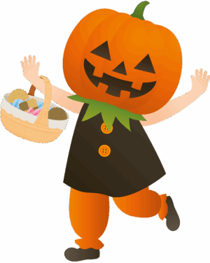 halloween-costume-clipart-a-little-boy-dressed-as-pumpkin-with-basket-of-treats