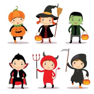 halloween-costume-clipart-a-set-of-children-in-halloween-costumes