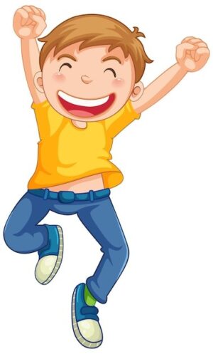 happiness-clipart-a-boy-jumping-on-white-background