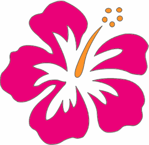 hawaiian-flower-clipart-1-a-pink-flower-with-orange-centers
