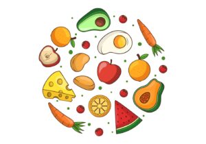 healthy-food-clipart-a-circle-of-fruits-and-vegetables