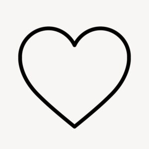 heart-outline-clipart-a-heart-icon