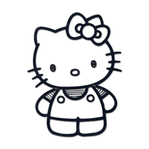 hello-kitty-clipart-black-and-white-a-hello-kitty-with-bow-on-her-chest