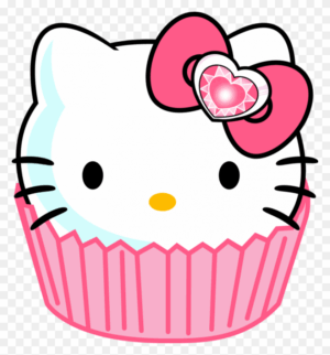 hello-kitty-clipart-black-and-white-hello-kitty-cupcake-clipart
