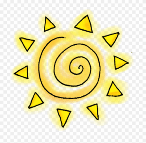 hello-summer-clipart-a-sun-with-spiral-design-on-it