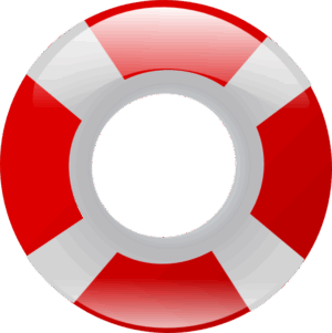 help-clipart-a-red-and-white-life-preserver
