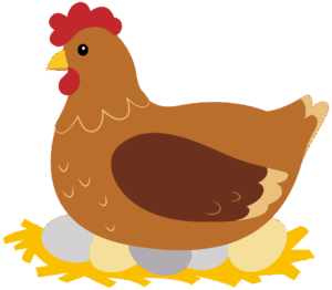 hen-clipart-a-chicken-sitting-on-top-of-egg
