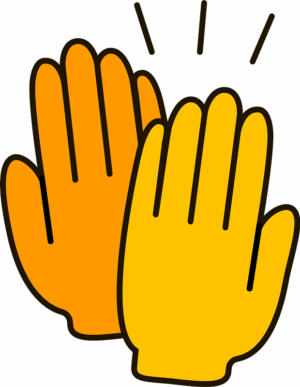 high-five-clipart-two-hands-with-yellow-and-orange-gloves