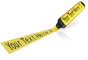 highlighter-clipart-a-yellow-tape-with-the-words-vufxe-on-it