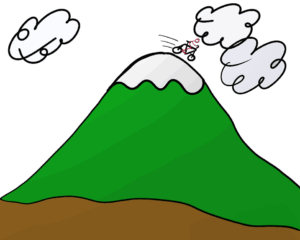 hill-clipart-a-cartoon-mountain-with-red-arrow-pointing-up-to-the-top
