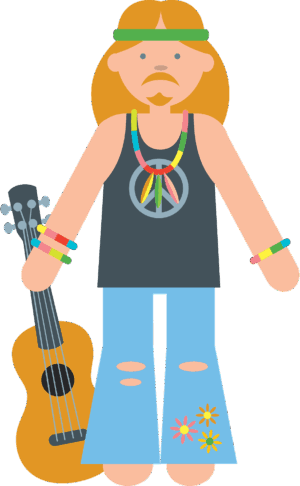 hippie-clipart-a-cartoon-character-with-guitar-and