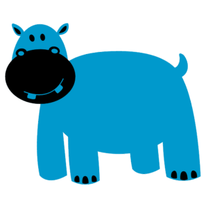 hippo-clipart-a-blue-hippoy-standing-on-black-background
