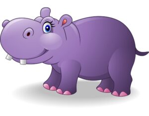 hippo-clipart-a-purple-hippoy-with-white-background
