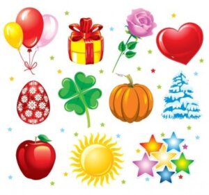 holidays-clipart-a-set-of-colorful-icons-for-the-holiday-season