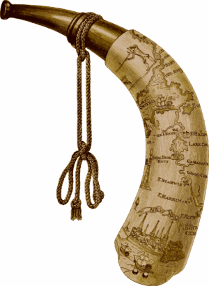 horn-clipart-a-wooden-crescent-with-map-on-it