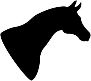 horse-head-clipart-a-horse-head-silhouetted-on-black-background