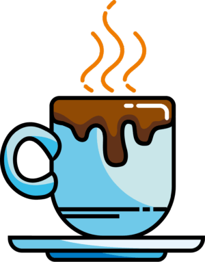 hot-chocolate-clipart-a-cup-of-coffee-with-sauce-on-top