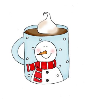 hot-cocoa-clipart-a-snowman-in-mug-with-scarf-and-around-his-neck