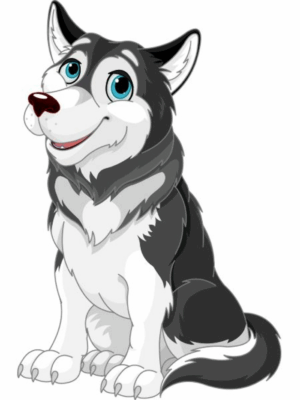 husky-clipart-a-husky-dog-with-blue-eyes-and-black-white-coat