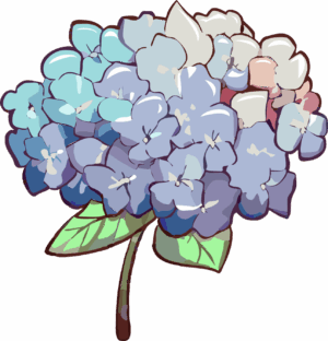 hydrangea-clipart-a-blue-hydra