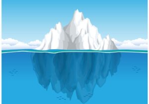 iceberg-clipart-an-iceberg-floating-in-the-ocean