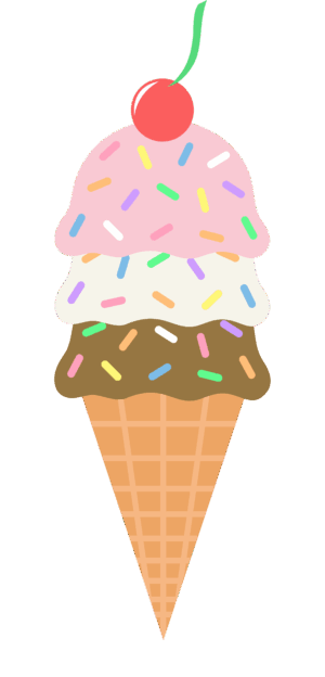 icecream-clipart-a-pink-ice-cream-cone-with-sprinngs-and-cherry-on-top