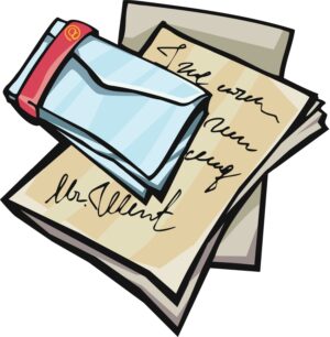 important-clipart-a-mail-envelope-with-letter-and-pen