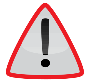 important-clipart-a-red-and-white-triangular-with-black-arrow