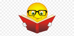 Intelligent Clipart A Yellow Egg Reading Book Hd Png