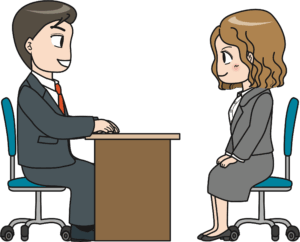 interview-clipart-a-man-and-woman-sitting-at-desk