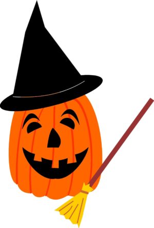 jack-olantern-clipart-a-halloween-pumpkin-with-witch-hat-and-broom