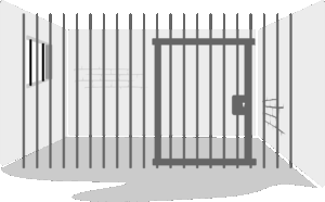jail-clipart-a-jail-cell-with-door-and