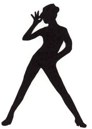 jazz-clipart-a-silhouette-of-woman-in-black