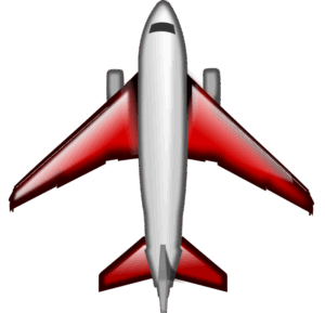jet-clipart-a-red-and-white-airplane-flying-in-the-sky