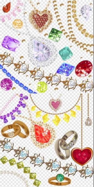 jewelry-clipart-a-set-of-jewelry-with-different-colors-and-shapes
