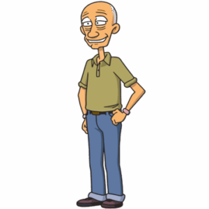 john-locke-clipart-a-cartoon-character-with-green-shirt-and-blue-jeans